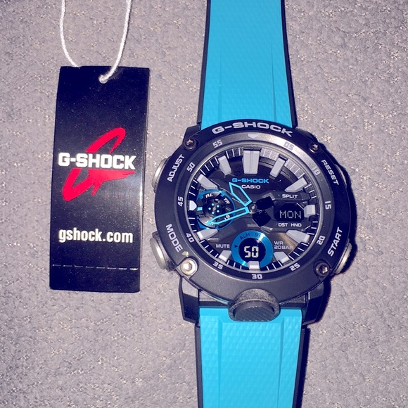 g shock sky blue
